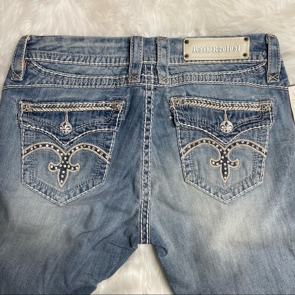 Rock Revival Sasha boot/flare Jeans size 29 - Picture 3 of 5